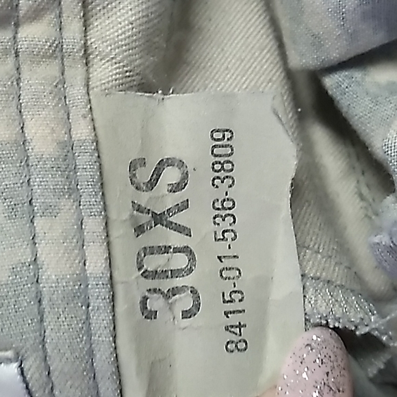 Mens 30 xs Air Force utility pants 50% cotton 50% nylon camo color - Picture 3 of 11